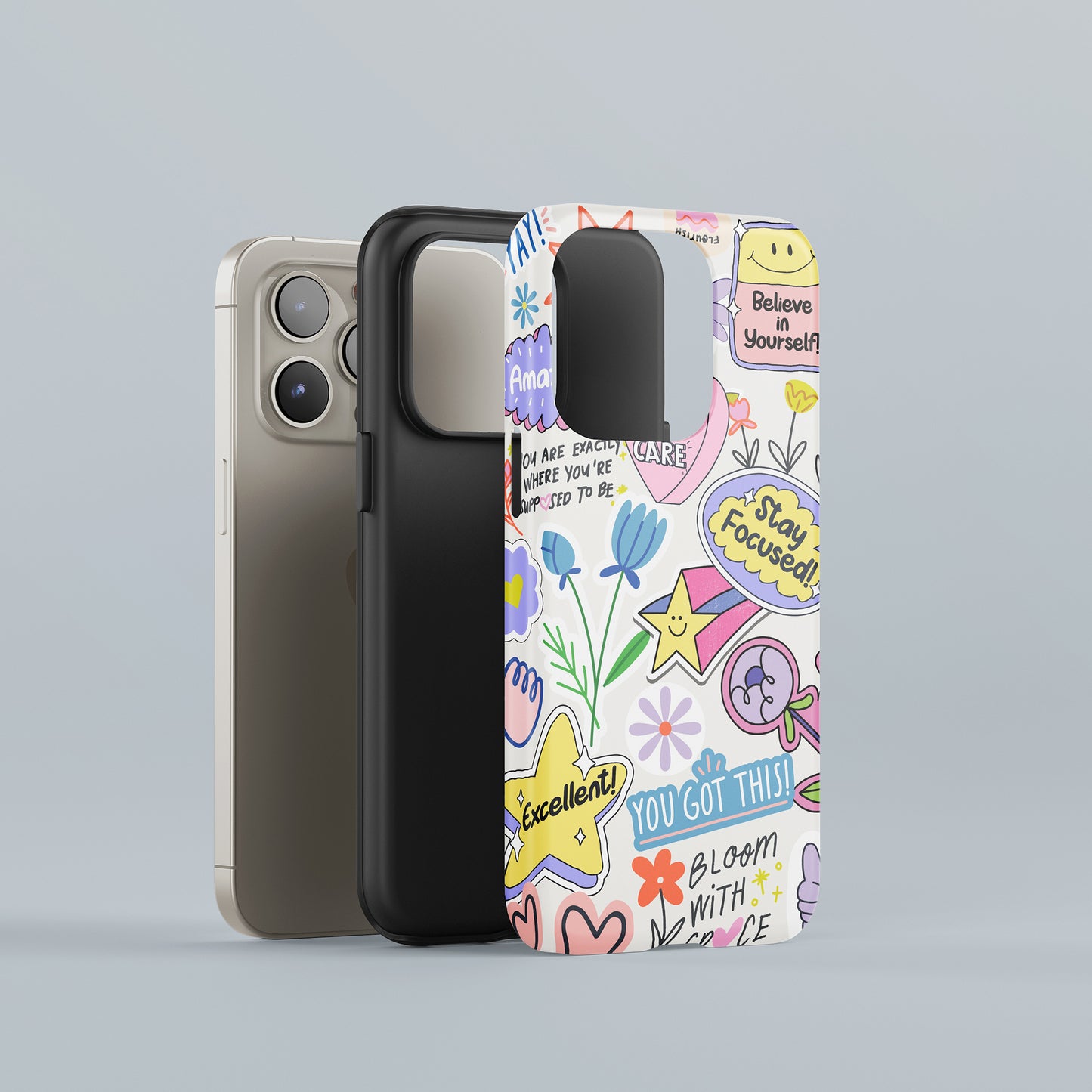 Happy Thoughts – Vibrant & Inspiring Phone Case