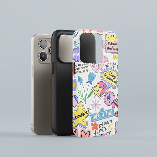 Happy Thoughts – Vibrant & Inspiring Phone Case